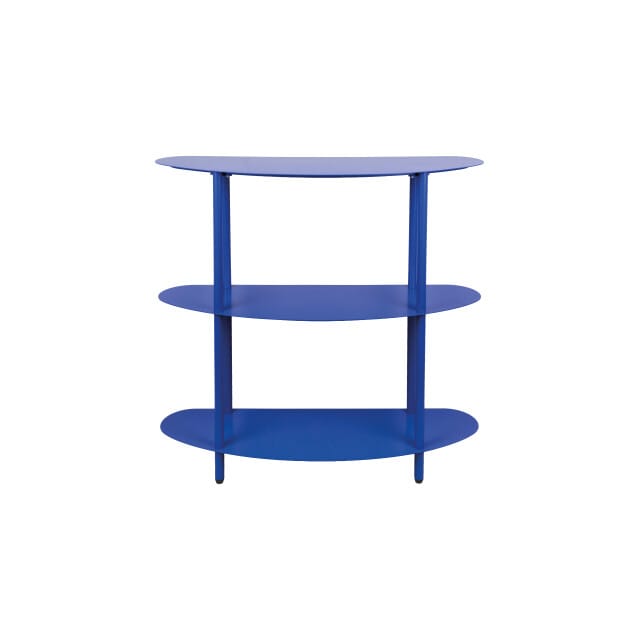 Leitmotiv - Wandkast Cool Retro - Blauw - 90x28x82 cm