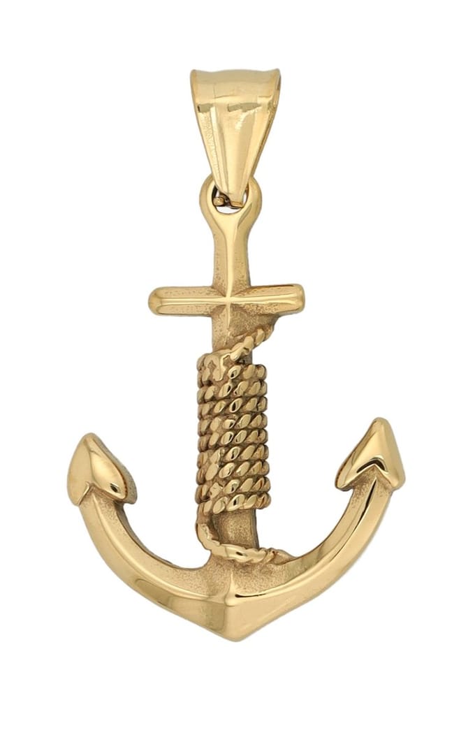 AKZENT Akzent Unisex hanger "Elyssar" dames - kleine hanger voor halsketting - Edelstahl