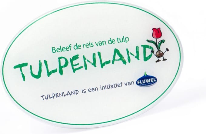 Naambadge | ovale plaatbadge 65x40 mm| Bedrukt & gedomeerd | Kwantumkortingen