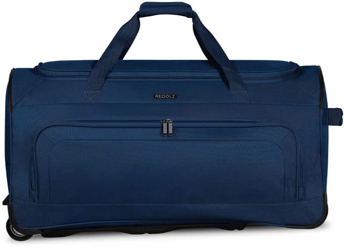 REDOLZ Reistas Trolley Duffle Essentials Wheeled Duffle Navy Donkerblauw 71cm