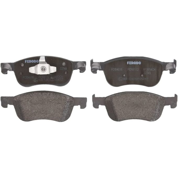 Remblokset FERODO FDB4816, voor