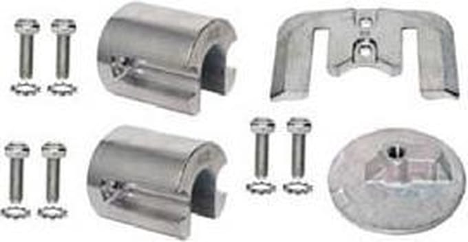 Mercruiser magnesium Anodekit Sterndrive Bravo II & III type CMBRAVO2Y3KITM