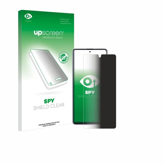 upscreen - privacy screenprotector voor Samsung Galaxy Note 10 Lite - Folie Beschermfolie Blauwlichtfilter