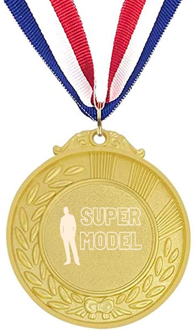 Akyol - super model medaille goudkleuring - Model - familie vrienden - cadeau