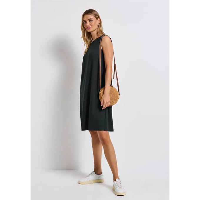 Jurk in effen kleur