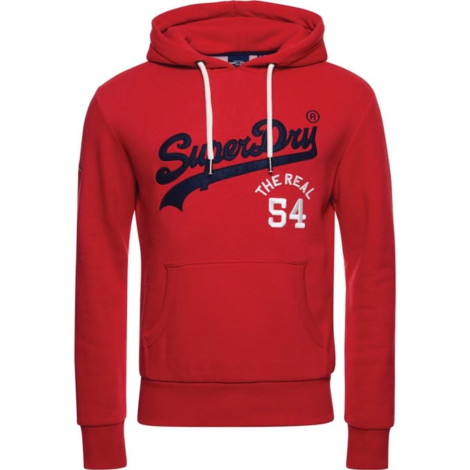 Superdry - Maat 2XL Heren Source trui met Vintage Logo