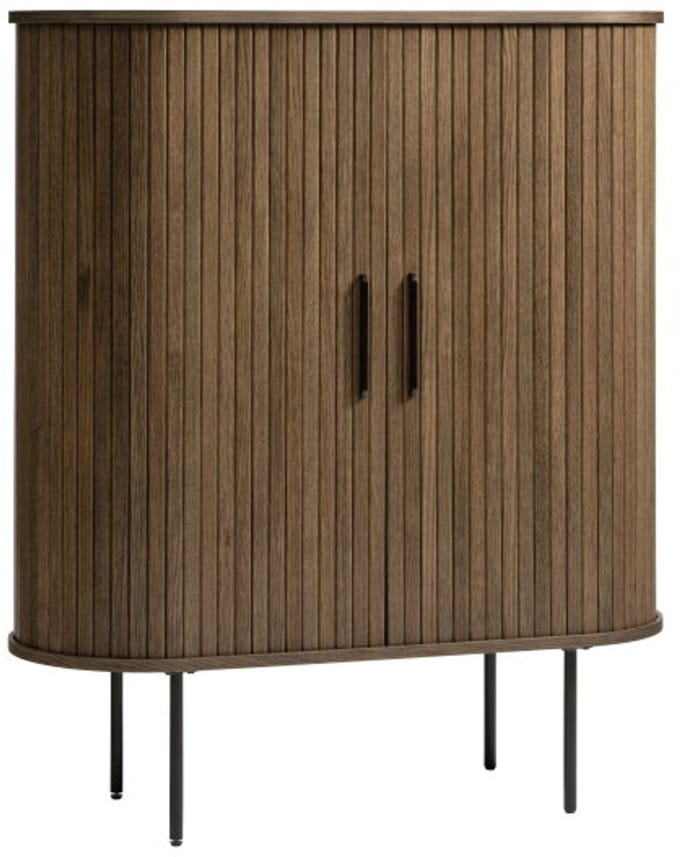 Opbergkast Nola eiken 100x40x118 cm - Bruin