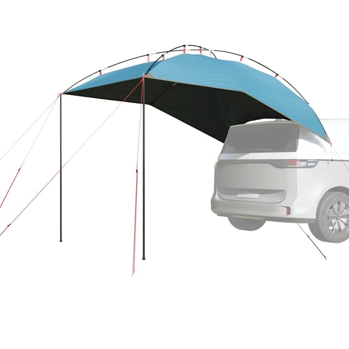 vidaXL - Autotent - waterdicht - blauw