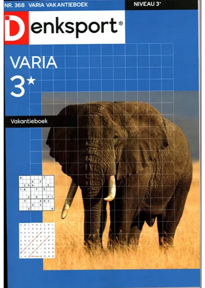 Denksport Varia Vakantieboek - 368 20255