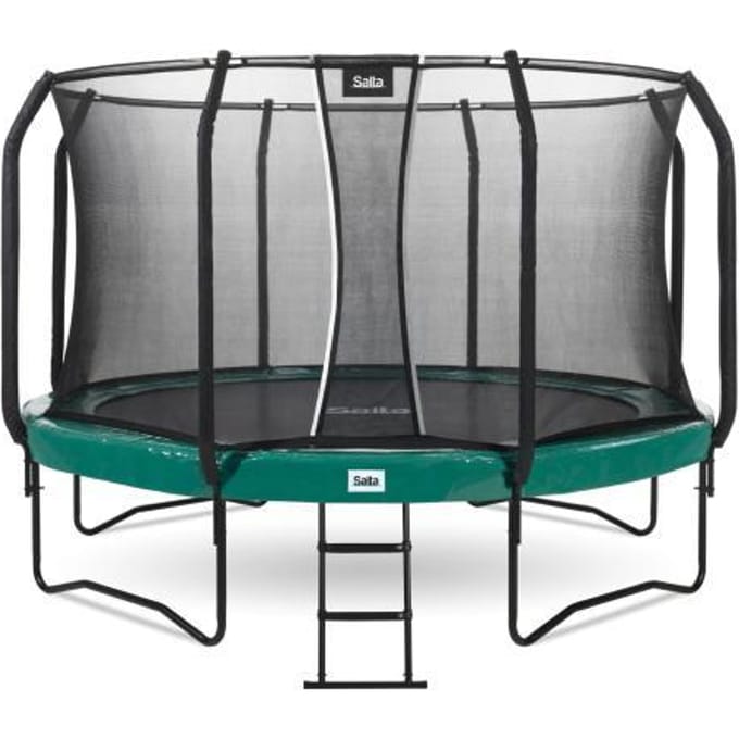 Salta First Class 251cm trampoline Groen met ladder Trampolines Opbouw trampolines