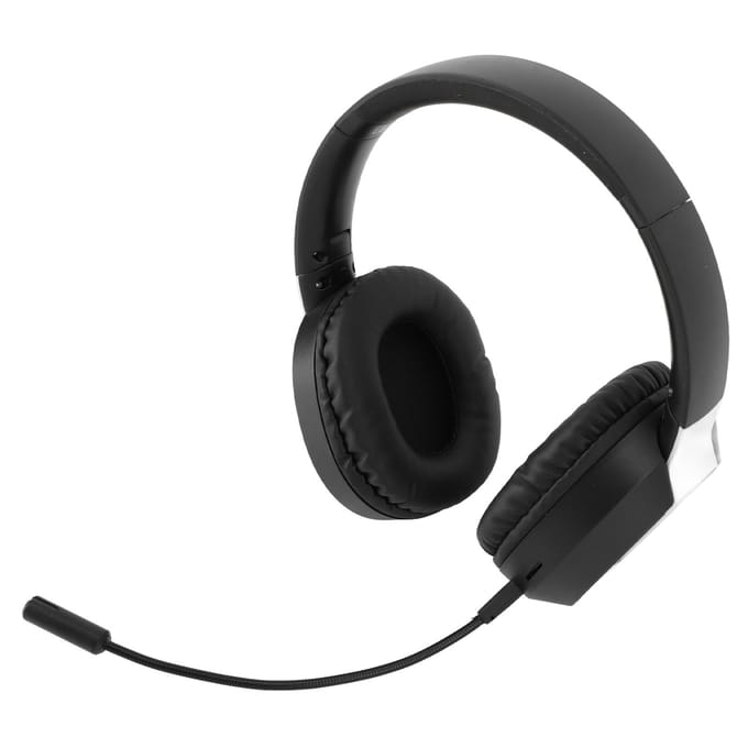 Draadloze Gaming Headset Opvouwbaar Ruisonderdrukking Zacht Kussen Draagbare Bluetooth Gaming Hoofdtelefoon zwart