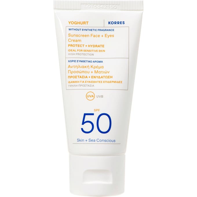 Korres Yoghurt Zonnecrème Gezicht & Ogen SPF50 50 ml