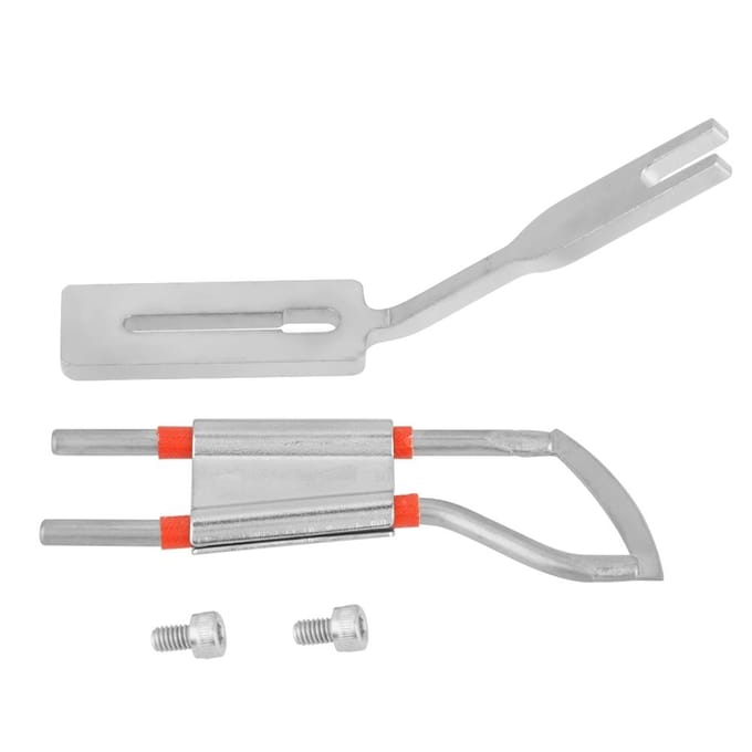 Lame de couteau électrique à main avec pied de coupe pour coupe-corde en nylon gray