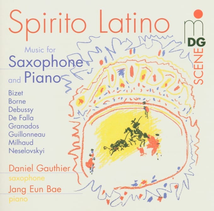 Gauthier/Bae - Spirito Latino Music For Saxophone (CD)