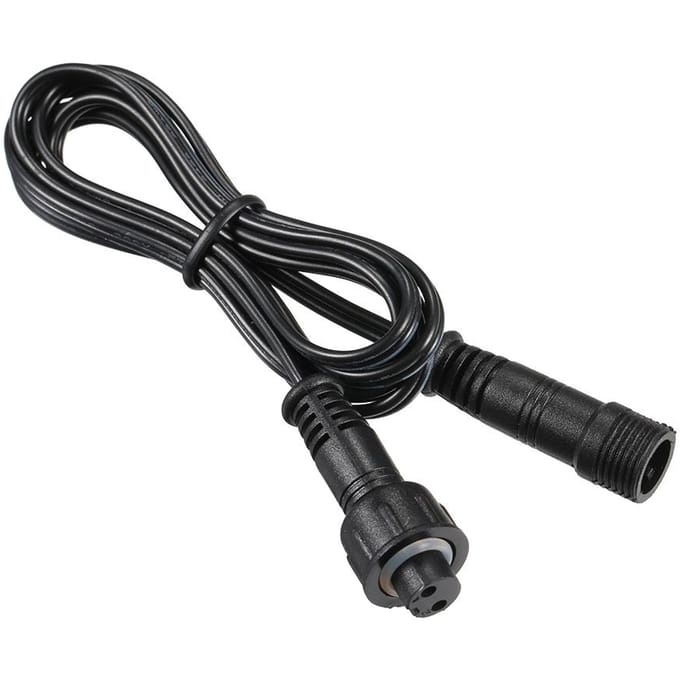 Tomshine verlengkabel draad 5-pack 1M/ 3,3Ft M&F-connectoren voor dekverlichting zwart