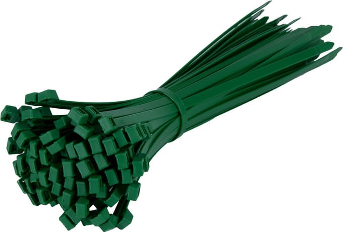 TD47 Kabelbinders 7.6 x 300mm Groen - Tie wraps - Tyraps