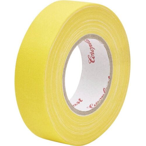 Coroplast 800 265989 Textieltape Geel (l x b) 50000 mm x 50 mm 1 stuk(s)