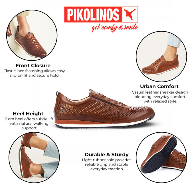 Pikolinos Instapper Liverpool M2A-6252 Cuero Bruin