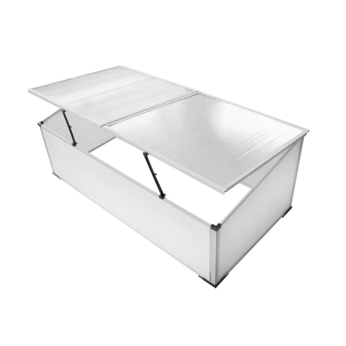 vidaXL - Koude - bak - met - 2 - deksels - 110x55x41 - cm
