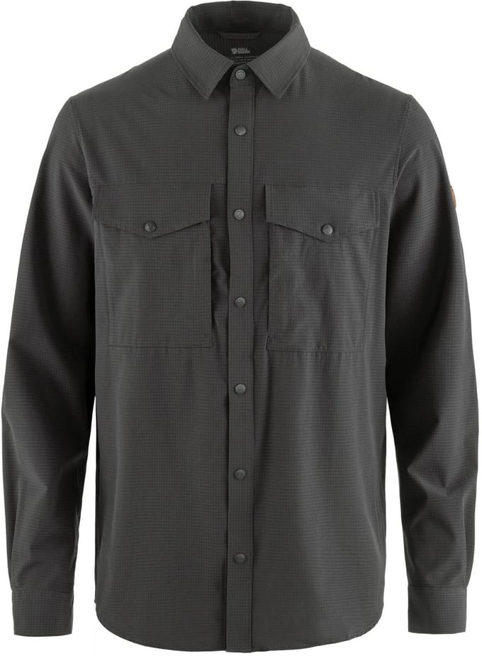 Blouse Fjällräven Men Abisko Trekking Dark Grey-XL