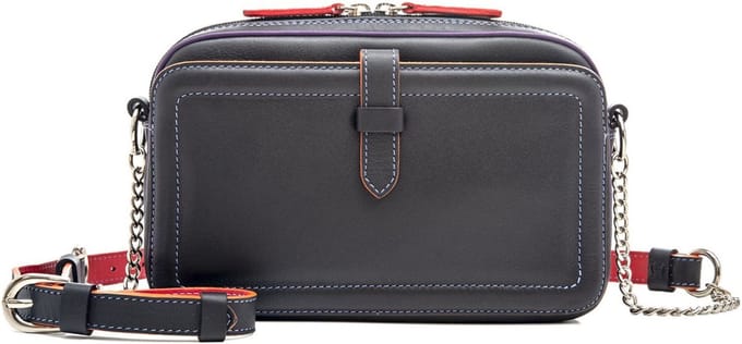 Mywalit Small Leather Shoulder Bag Black Pace