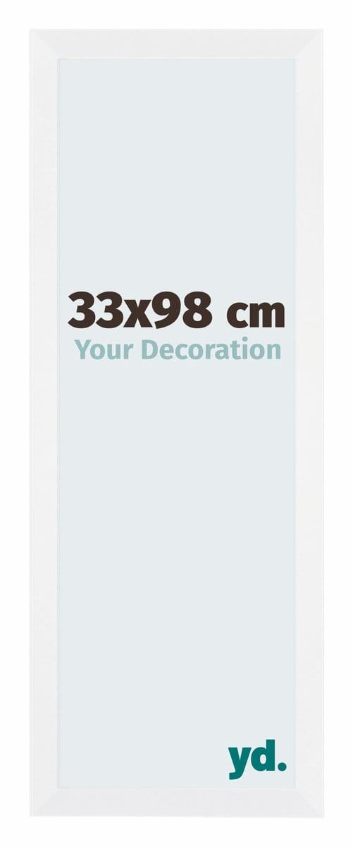 Your Decoration - Fotolijst 33x98 cm - MDF - Wit Mat - Catania
