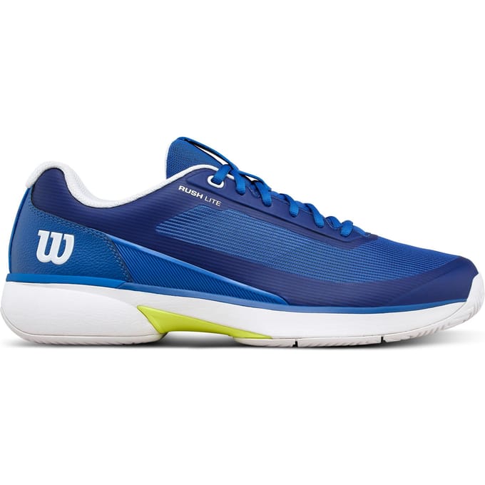 Wilson Rush Lite 5 Allcourt schoen Heren-blauw, wit