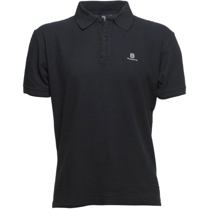 Husqvarna polo pique navy man - m