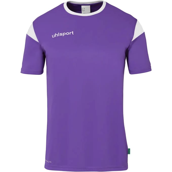 Uhlsport Squad 27 Shirt Korte Mouw Kinderen - Paars / Wit | Maat: 152