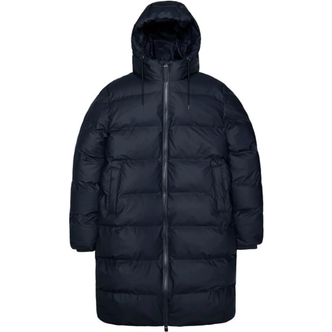 Rains Alta Lange Puffer Jas W3T4