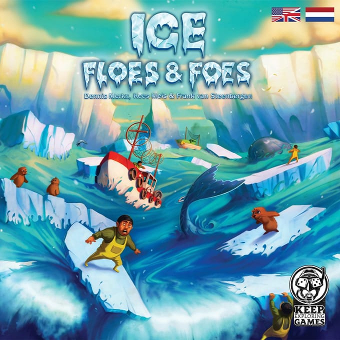 Ice Floes & Foes - bordspel - EN/NL - Keep Exploring Games