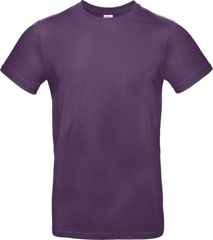 B&C #E190 Men's T-shirt CGTU03T - Urban Purple - S