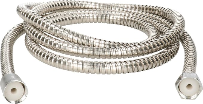Gerimport doucheslang metaal - 150 cm - basic - badkameraccessoires