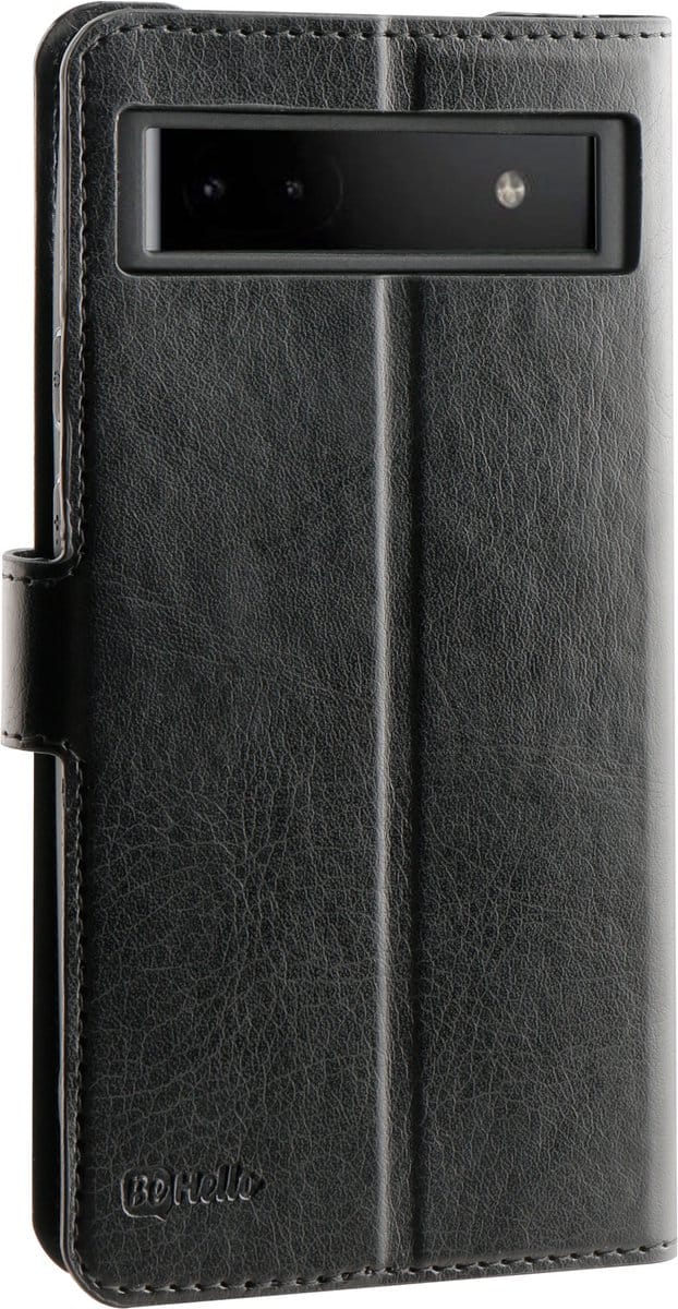 BeHello Google Pixel 6A Gel wallet case zwart
