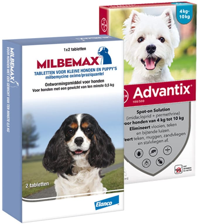 Elanco Preventiepakket Hond 4 - 5 kg
