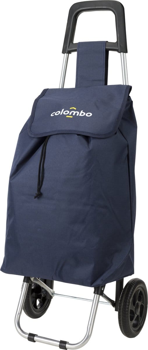 Cosy&Trendy Rolly Blauw Shopping Trolly - 40L