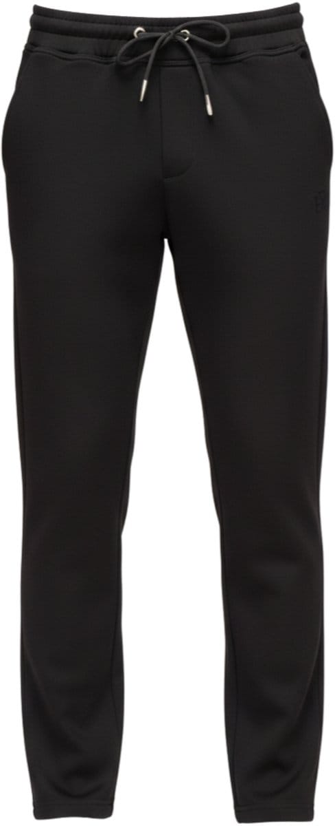 OMBRE Broek - Regular Fit - Viscose - Effen Zwart L