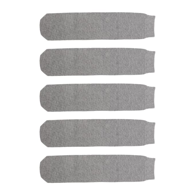 5 Stuks Stump Shrinker Ademend Verdikken Katoen Elastisch Zweetabsorptie Amputatie Shrinker voor L gray