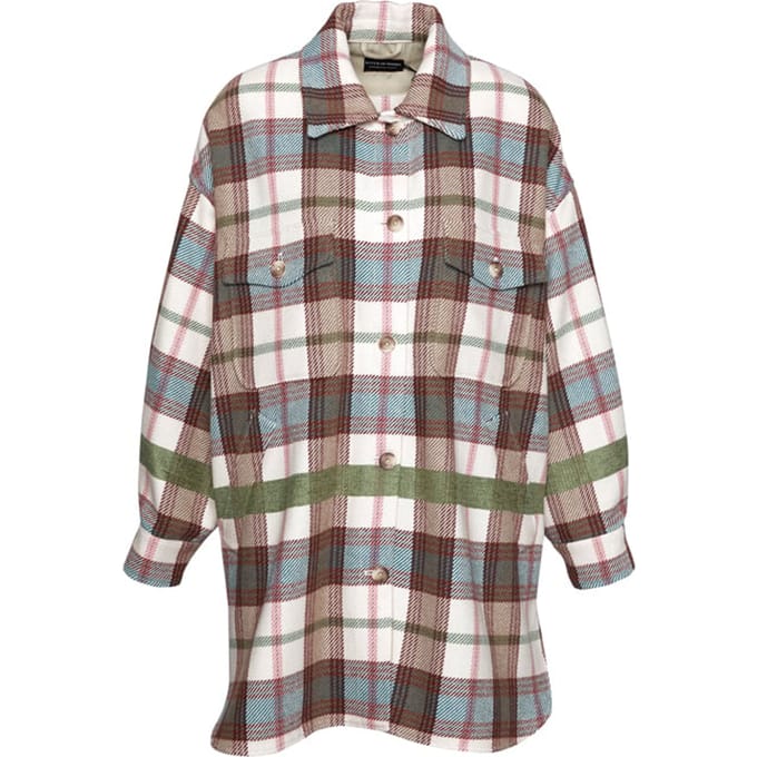 River Woods Oversized Jacket Multi Maat: 38 | Overshirts Outlet | Dames