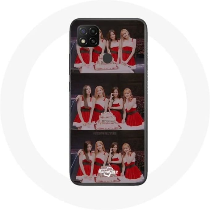 Coque pour Xiaomi Redmi 9C BLACKPINK Cadeau de Noël Chanson Last Christmas