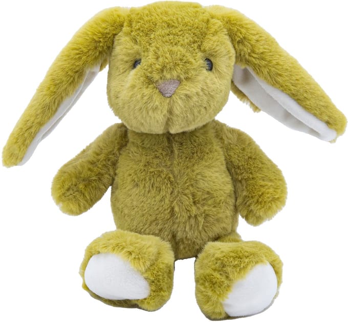 Cute since 1999 - Knuffel konijn - Groen konijn speelgoed- Baby knuffel - 16cm