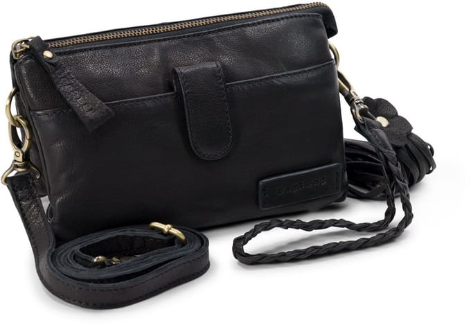 Bag2Bag Schoudertas / Clutch / Portemonnee Dover Zwart