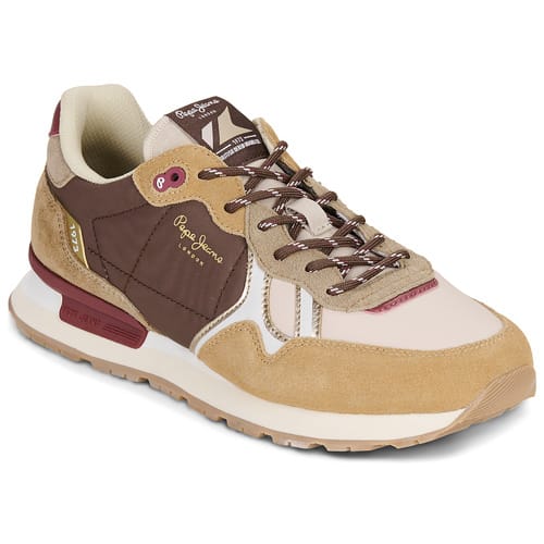 Pepe Jeans Brit City Schoenen Bruin EU 39 Vrouw