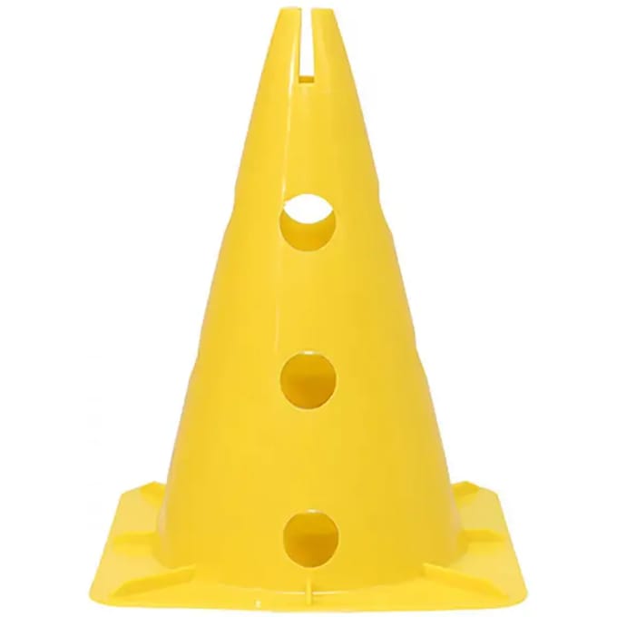 Kegel Met Standaard Voor Paal En Ring Vierkante Basis Amarillo - 32