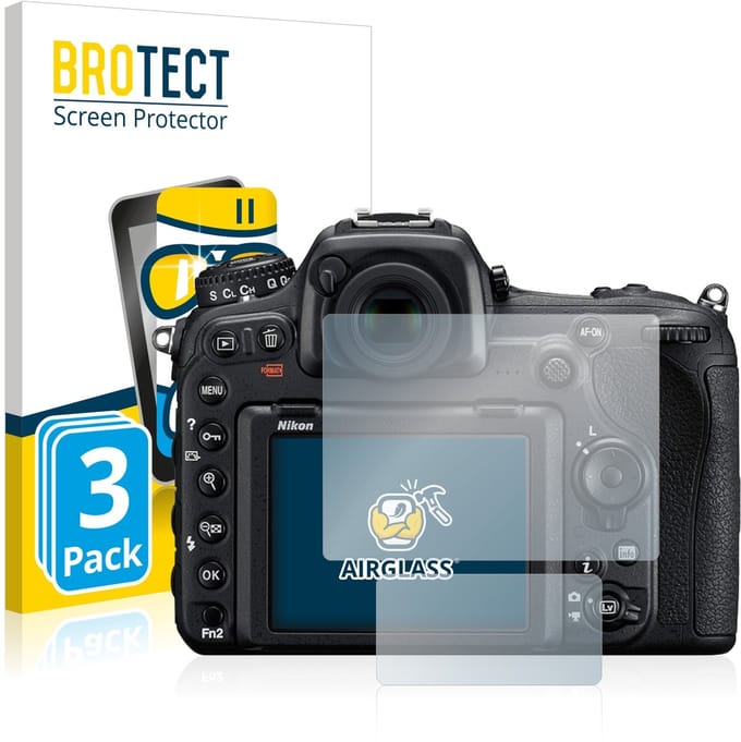 Screenprotector 3 Stuks voor Nikon D500 Beschermglas transparant