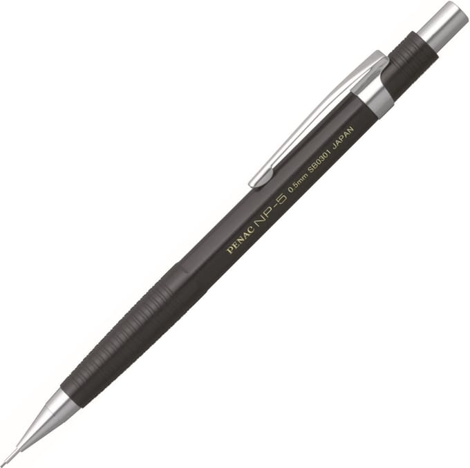Penac NP-5 - Vulpotlood - 0.5 mm - Zwart