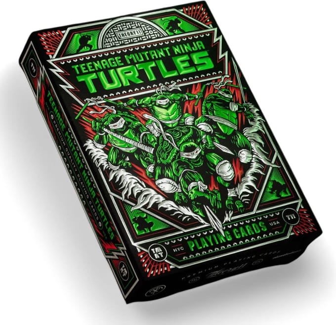 Teenage Mutant Ninja Turtles Playing Cards