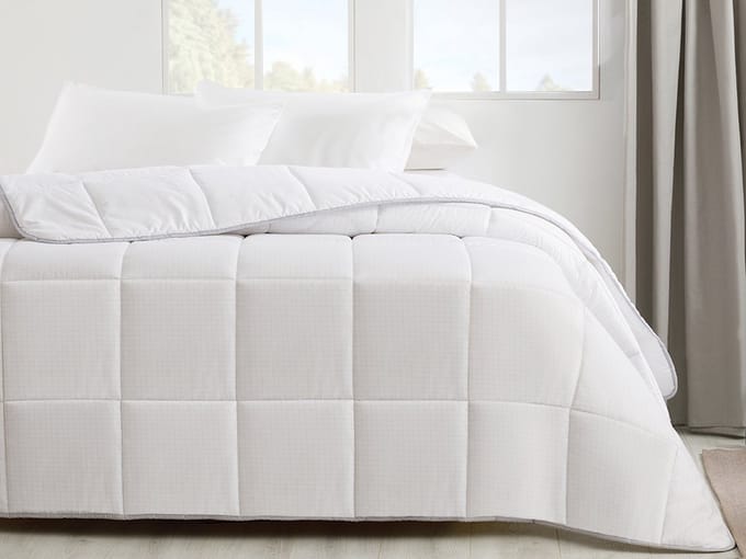 English Home King Size dekbed - 235x215 cm - Wit
