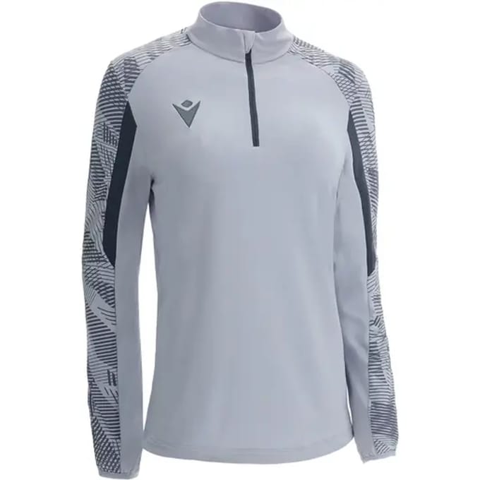 Macron Excellence Dora Ziptop Dames - Zilver / Antraciet | Maat: M