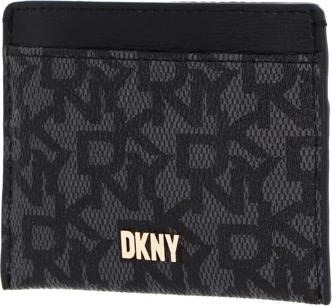 DKNY Kaarthouder Bryant Card Holder BK Logo - BK Zwart